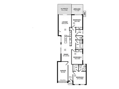 Floorplan of Homely house listing, 6A Duncan Street, Sturt SA 5047