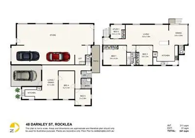 Floorplan of Homely house listing, 48 Darnley Street, Rocklea QLD 4106