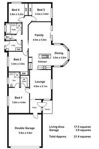 Floorplan of Homely house listing, 25 Matthew Circuit, Hastings VIC 3915