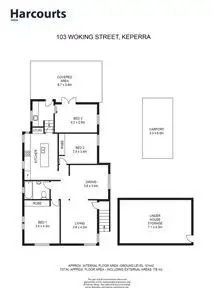 Floorplan of Homely house listing, 103 Woking Street, Keperra QLD 4054