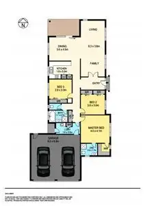 Floorplan of Homely house listing, 4 Jess Way, Sebastopol VIC 3356