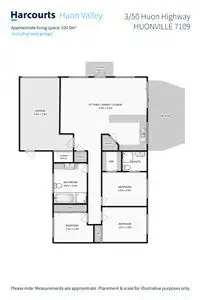 Floorplan of Homely house listing, 3/50 Main Street, Huonville TAS 7109
