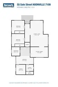 Floorplan of Homely house listing, 55 Sale Street, Huonville TAS 7109