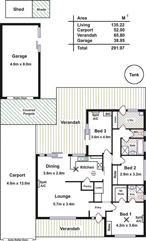 Floorplan of Homely house listing, 36 McKinlay Avenue, Gawler East SA 5118