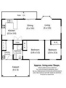 Floorplan of Homely house listing, 12 West Arm Rd, Beauty Point TAS 7270