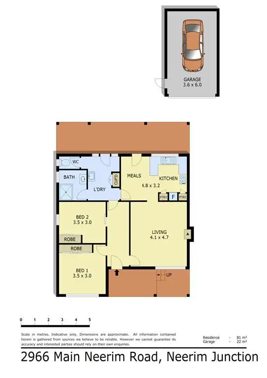 Floorplan of Homely house listing, 2966 Main Neerim Road, Neerim Junction VIC 3832