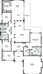 Floorplan of Homely house listing, 38 Olympus Drive, Robina QLD 4226