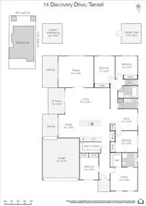 Floorplan of Homely house listing, 14 Discovery Drive, Tarneit VIC 3029