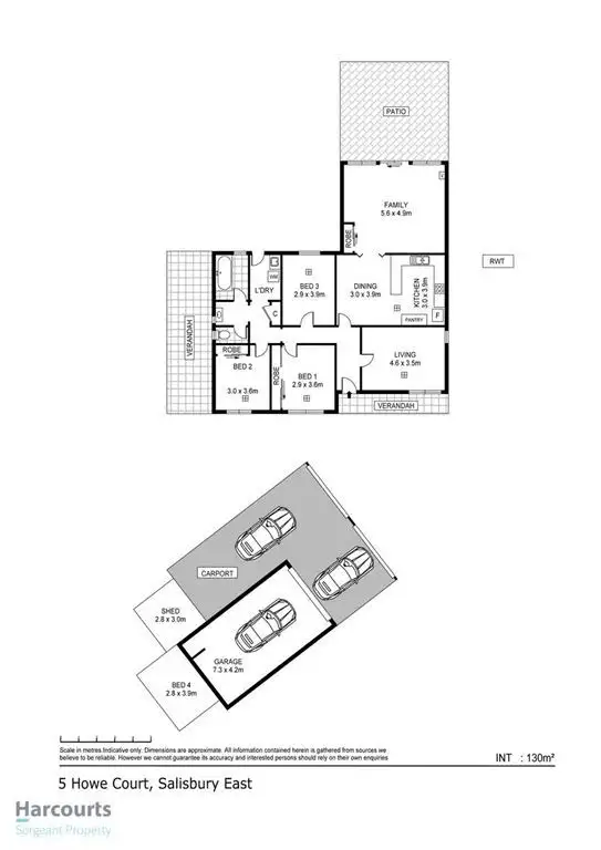 Floorplan of Homely house listing, 5 Howe Court, Salisbury East SA 5109