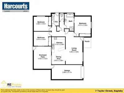 Floorplan of Homely house listing, 7 Taylor Street, Eagleby QLD 4207