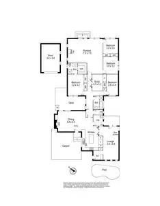 Floorplan of Homely house listing, 10 Caprice Close, Wantirna VIC 3152