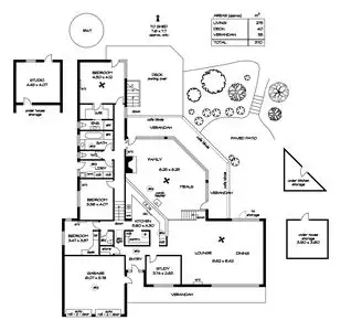 Floorplan of Homely house listing, 40 Ridgeland Drive, Teringie SA 5072