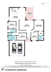Floorplan of Homely house listing, 19 Aleiyah Street, Caboolture QLD 4510