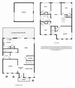 Floorplan of Homely house listing, 1 Laurina Street, Mount Annan NSW 2567
