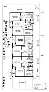 Floorplan of Homely block of units listing, 1,2,3/112 Seagull Avenue, Hayborough SA 5211