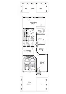 Floorplan of Homely house listing, 6A Roberts Street, Brighton SA 5048