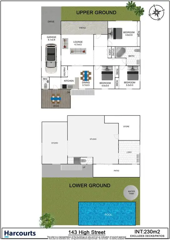 Floorplan of Homely house listing, 143 High Street, Lismore Heights NSW 2480