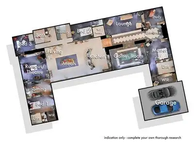 Floorplan of Homely house listing, 5-6 Maurice Court, Narre Warren North VIC 3804