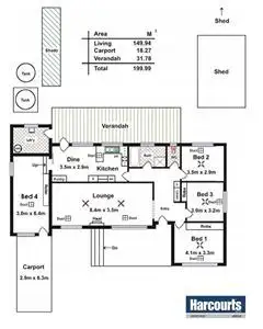 Floorplan of Homely house listing, 64 East Terrace, Gawler East SA 5118