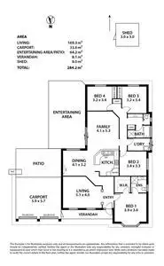Floorplan of Homely house listing, 22 Megan Circuit, Nairne SA 5252