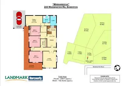 Floorplan of Homely rural property listing, 222 Warminster Road Somerton, Tamworth NSW 2340