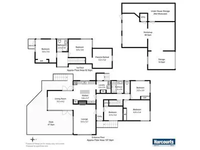 Floorplan of Homely house listing, 52 Wentworth Street, Bellerive TAS 7018