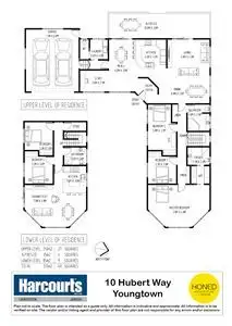 Floorplan of Homely house listing, 10 Hubert Way, Youngtown TAS 7249