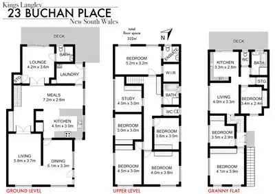 Floorplan of Homely house listing, 23 Buchan Place, Kings Langley NSW 2147