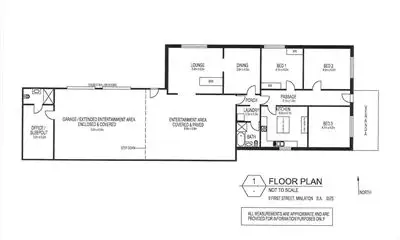 Floorplan of Homely house listing, 9 First street, Minlaton SA 5575