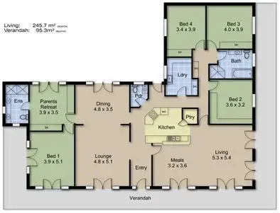 Floorplan of Homely house listing, 50 Camel Hump Road, Mylor SA 5153