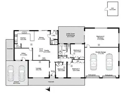 Floorplan of Homely house listing, 11 Chitunga Road, Eden Hills SA 5050