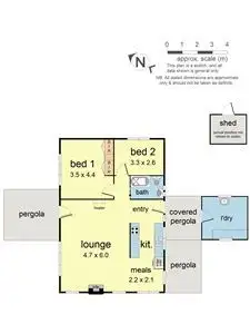 Floorplan of Homely house listing, 27 Glendale Court, Kilsyth VIC 3137