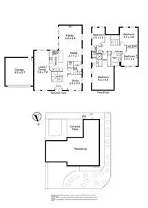Floorplan of Homely house listing, 3 Penderel Way, Bulleen VIC 3105