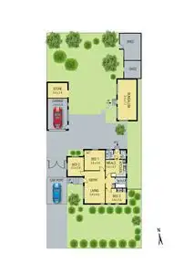Floorplan of Homely house listing, 219 Collins Street, Thornbury VIC 3071