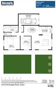 Floorplan of Homely unit listing, 1-2-4 53 Nudgee Road, Hamilton QLD 4007