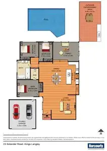 Floorplan of Homely house listing, 23 Solander Road, Kings Langley NSW 2147