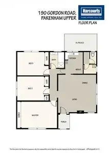 Floorplan of Homely house listing, 190 Gordon Road, Pakenham Upper VIC 3810