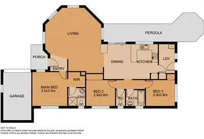 Floorplan of Homely house listing, 167 Cadles Road, Carrum Downs VIC 3201