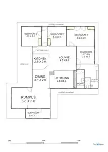 Floorplan of Homely house listing, 74 Bourkes Road, Irishtown TAS 7330