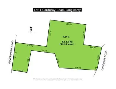 Floorplan of Homely rural property listing, Lot 1 Corduroy Road, Longwarry VIC 3816