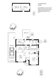 Floorplan of Homely house listing, 4 Powell Street, Magill SA