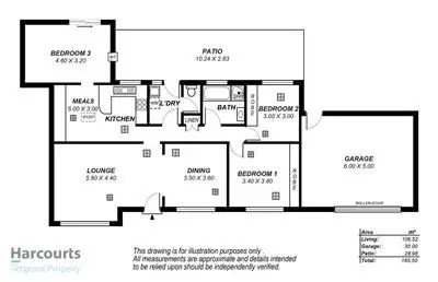 Floorplan of Homely house listing, 37 Aberdeen Crescent, Brahma Lodge SA 5109