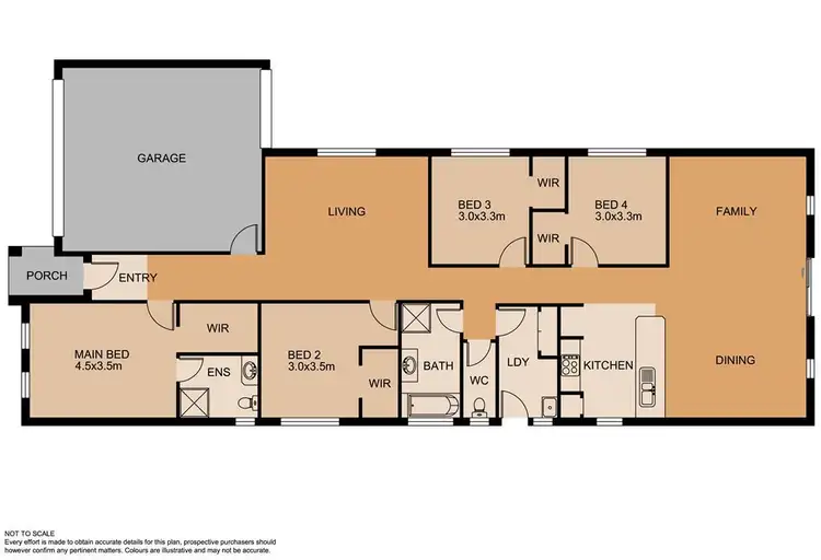 Floorplan of Homely house listing, 17 Arwon Court, Sandhurst VIC 3977