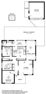 Floorplan of Homely house listing, 61 Narinna Avenue, Cumberland Park SA 5041