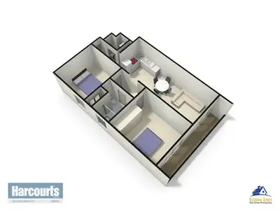 Floorplan of Homely apartment listing, 208/32 Leichhardt Street, Spring Hill QLD 4000