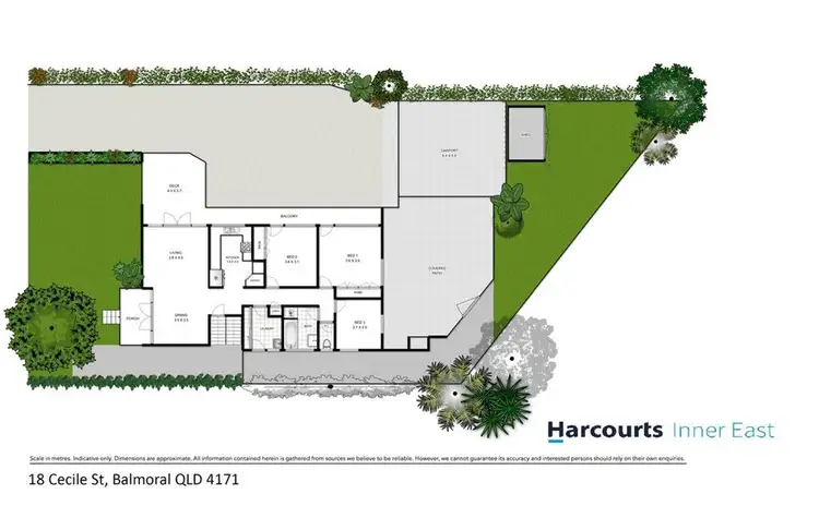 Floorplan of Homely house listing, 18 Cecile Street, Balmoral QLD 4171