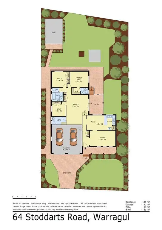 Floorplan of Homely house listing, 64 Stoddarts Road, Warragul VIC 3820