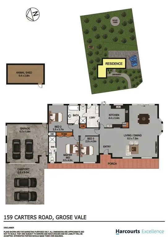 Floorplan of Homely house listing, 159 Carters Road, Grose Vale NSW 2753