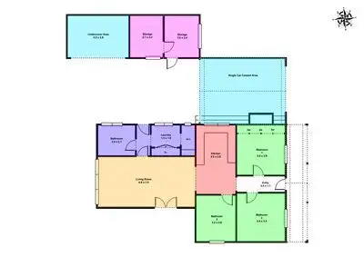 Floorplan of Homely house listing, 304 Herriott Street, Buninyong VIC 3357