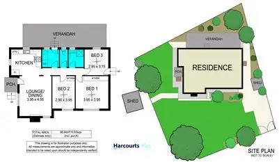 Floorplan of Homely house listing, 557 Morphett Road, Seacombe Gardens SA 5047
